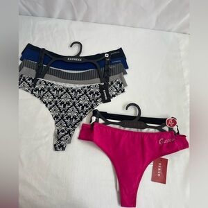 Express and Guess Women’s Panties Set’s Size XL